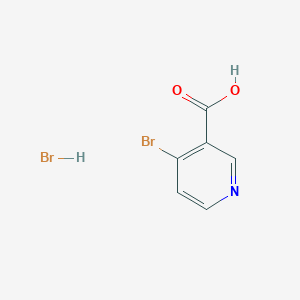 molecular formula C6H5Br2NO2 B1527743 4-Bromonicotinic acid hydrobromide CAS No. 1794760-22-7
