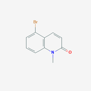molecular formula C10H8BrNO B1527773 5-Bromo-1-methylquinolin-2(1H)-one CAS No. 1187933-35-2