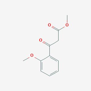 molecular formula C11H12O4 B152778 Methyl 3-(2-methoxyphenyl)-3-oxopropanoate CAS No. 54177-02-5
