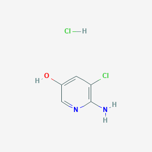 B1527788 6-Amino-5-chloro-pyridin-3-OL hydrochloride CAS No. 1263378-32-0