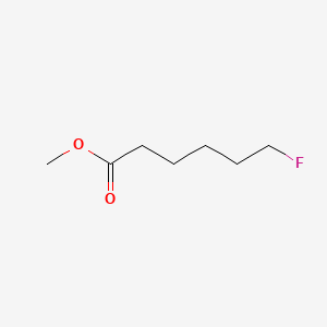 molecular formula C7H13FO2 B15278187 Methyl 6-fluorohexanoate CAS No. 333-07-3