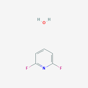 molecular formula C5H5F2NO B15278221 2,6-Difluoropyridine hydrate CAS No. 511519-47-4