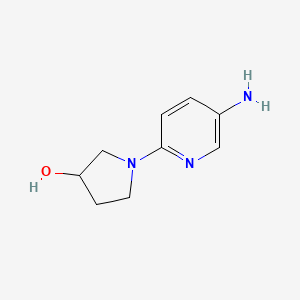 1-(5-Aminopyridin-2-yl)pyrrolidin-3-ol