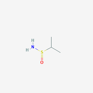 molecular formula C3H9NOS B1527855 Propane-2-sulfinamide CAS No. 19955-41-0