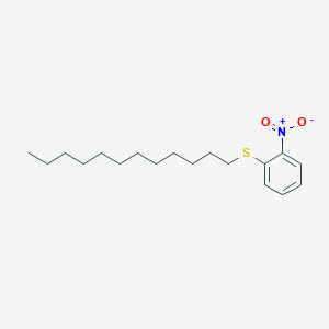 molecular formula C18H29NO2S B15278647 Dodecyl(2-nitrophenyl)sulfane 