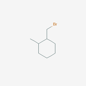 molecular formula C8H15B B1527876 1-(Bromomethyl)-2-methylcyclohexane CAS No. 68996-12-3