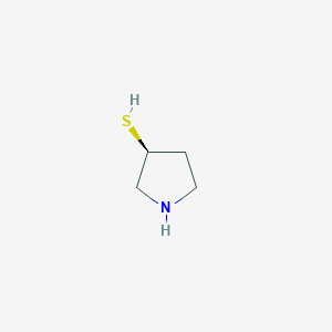 molecular formula C4H9NS B15278806 (S)-Pyrrolidine-3-thiol 