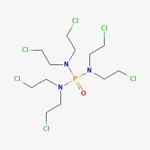 molecular formula C12H24Cl6N3OP B15278861 Hexakis(2-chloroethyl)-phosphoric triamide 