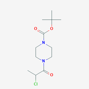 Tert-butyl 4-(2-chloropropanoyl)piperazine-1-carboxylate
