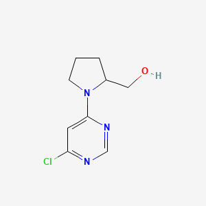 [1-(6-Chloropyrimidin-4-yl)pyrrolidin-2-yl]methanol