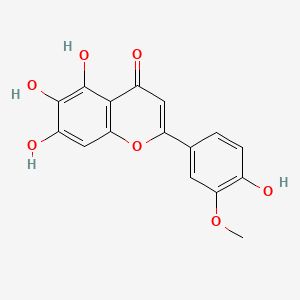 molecular formula C16H12O7 B15279216 Batatifolin CAS No. 23494-48-6