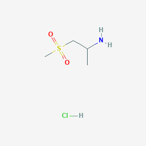 1-Methanesulfonylpropan-2-amine hydrochloride