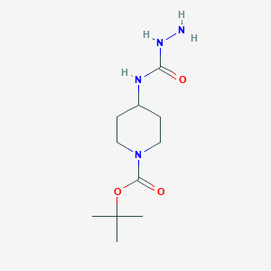 Tert-butyl 4-[(hydrazinecarbonyl)amino]piperidine-1-carboxylate