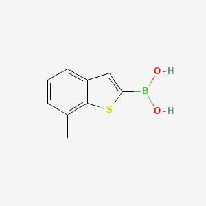 (7-Methyl-1-benzothiophen-2-yl)boronic acid