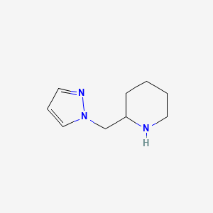 2-(1H-pyrazol-1-ylmethyl)piperidine