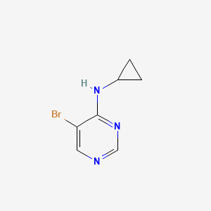 5-bromo-N-cyclopropylpyrimidin-4-amine