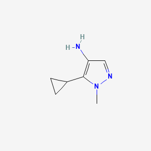 5-cyclopropyl-1-methyl-1H-pyrazol-4-amine