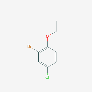 molecular formula C8H8BrClO B1527974 1-Bromo-5-chloro-2-ethoxybenzene CAS No. 1225577-71-8