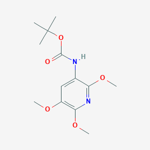 tert-Butyl (2,5,6-trimethoxypyridin-3-yl)carbamate