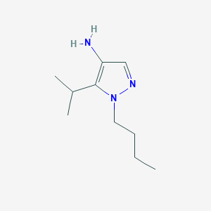 1-butyl-5-(propan-2-yl)-1H-pyrazol-4-amine