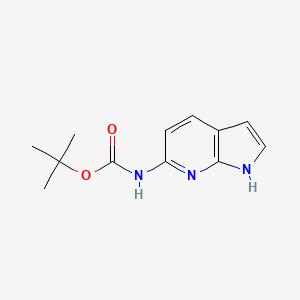 Tert-butyl 1H-pyrrolo[2,3-B]pyridin-6-ylcarbamate