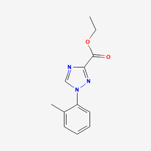 Ethyl 1-(o-tolyl)-1H-1,2,4-triazole-3-carboxylate
