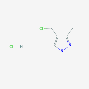 4-(Chloromethyl)-1,3-dimethyl-1H-pyrazole hydrochloride