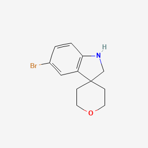 5-Bromo-2',3',5',6'-tetrahydrospiro-[indoline-3,4'-pyran]