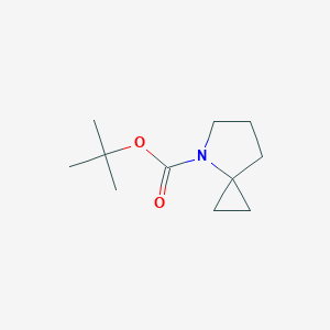 molecular formula C11H19NO2 B1528034 tert-Butyl 4-azaspiro[2.4]heptane-4-carboxylate CAS No. 1420294-82-1