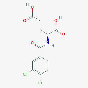 molecular formula C12H11Cl2NO5 B15280445 N-(3,4-dichlorobenzoyl)Glutamic acid 