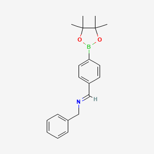 4-(Benzyl)iminomethyl phenyl-boronic acid pinacol ester