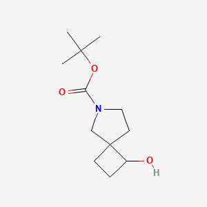 Tert-butyl 1-hydroxy-6-azaspiro[3.4]octane-6-carboxylate