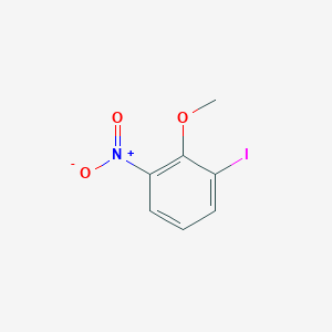 molecular formula C7H6INO3 B15280664 2-Iodo-6-nitroanisole 