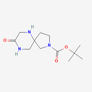 Tert-butyl 8-oxo-2,6,9-triazaspiro[4.5]decane-2-carboxylate
