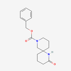 Benzyl 2-oxo-1,8-diazaspiro[5.5]undecane-8-carboxylate