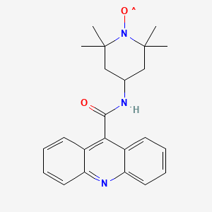 molecular formula C23H26N3O2 B15280872 Tempo-9-AC 