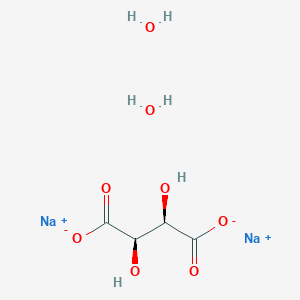 molecular formula C4H8NaO7 B152809 Sodium tartrate dihydrate CAS No. 6106-24-7
