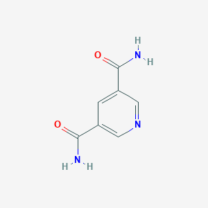 molecular formula C7H7N3O2 B152810 Pyridine-3,5-dicarboxamide CAS No. 4663-99-4