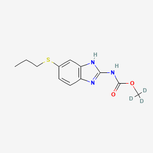 molecular formula C12H15N3O2S B1528130 Albendazole D3 CAS No. 1353867-92-1