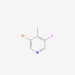 3-Bromo-5-iodo-4-methylpyridine