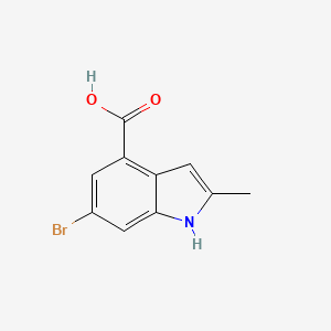 6-Bromo-2-methyl-1H-indole-4-carboxylic acid