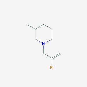 2-Bromo-3-(3-methylpiperidino)prop-1-ene