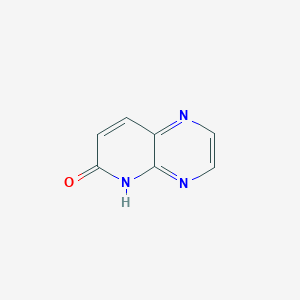 molecular formula C7H5N3O B152815 Pyrido[2,3-b]pyrazin-6(5H)-one CAS No. 35808-45-8