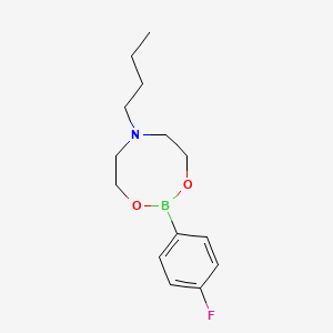 6-Butyl-2-(4-fluorophenyl)-1,3,6,2-dioxazaborocane