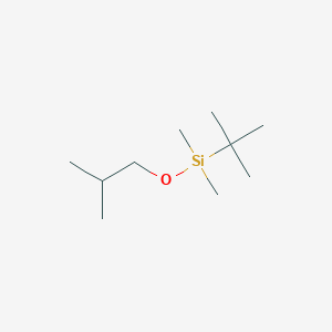 molecular formula C10H24OSi B15281560 tert-Butyl(isobutoxy)dimethylsilane 