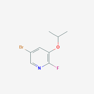5-Bromo-2-fluoro-3-isopropoxypyridine