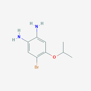 4-Bromo-5-isopropoxybenzene-1,2-diamine