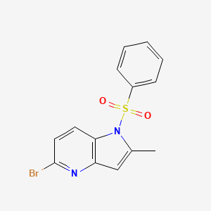 5-Bromo-2-methyl-1-(phenylsulfonyl)-4-azaindole