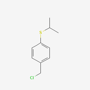 1-(Chloromethyl)-4-(propan-2-ylsulfanyl)benzene