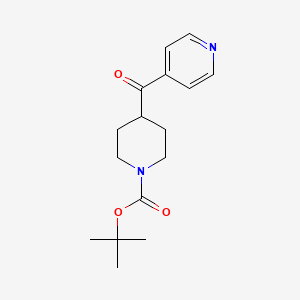 tert-Butyl 4-[(pyridin-4-yl)carbonyl]piperidine-1-carboxylate